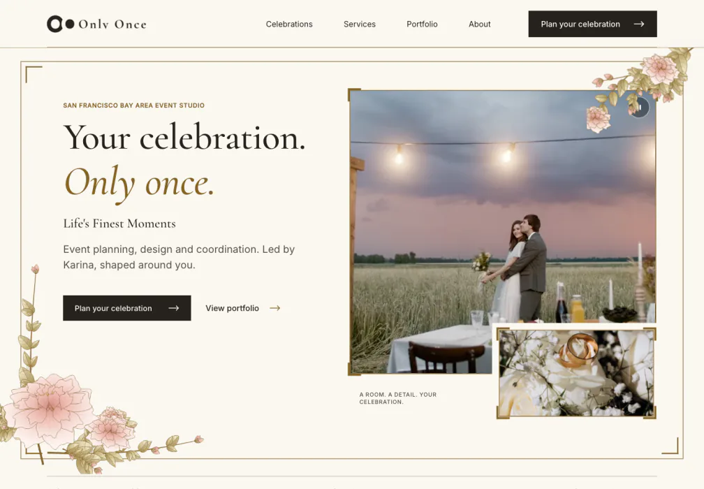 See a real website