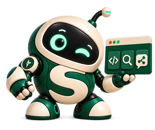 SEO, SEOD’s compact green-and-cream digital builder