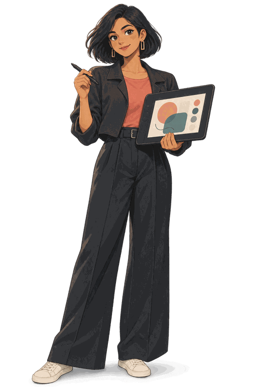 Illustration of Jen, Web Designer at SEOD